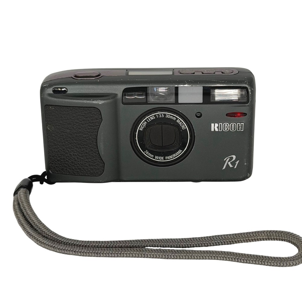 Ricoh R1 35mm Film Camera 30mm f3.5 Macro 24mm Compact Point Shoot For Parts